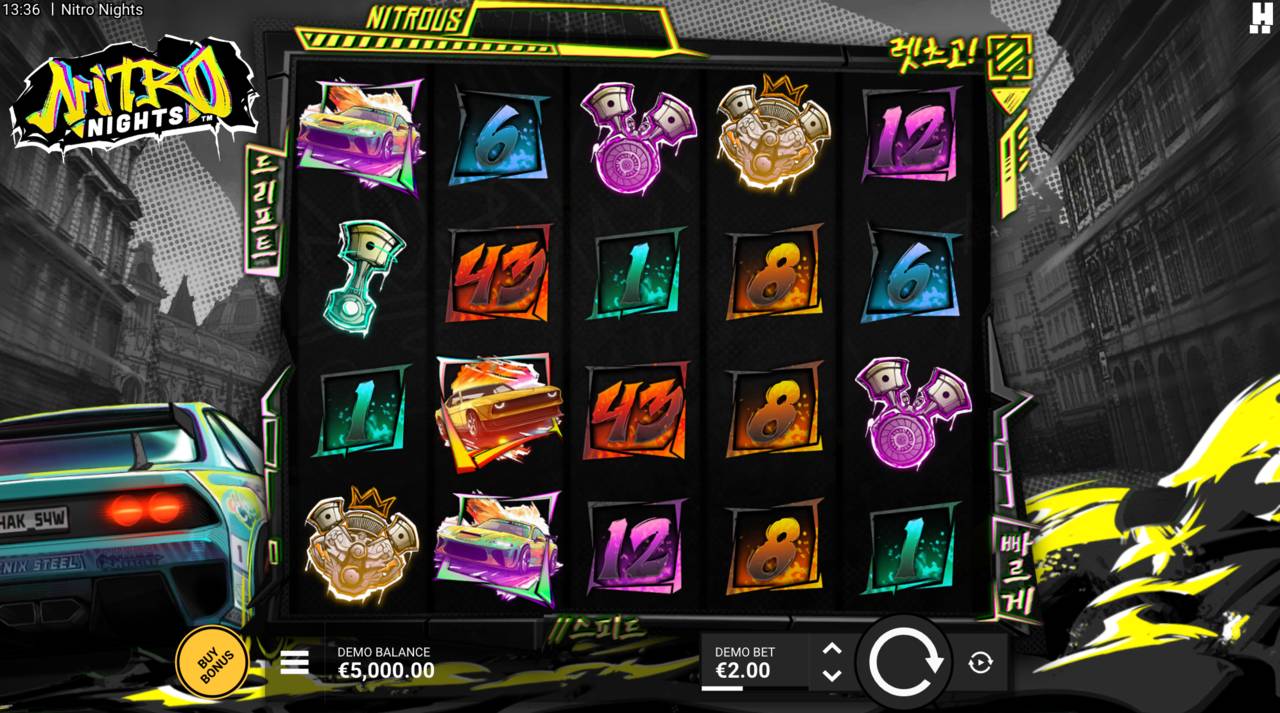 Nitro Nights (Hacksaw Gaming) Image 1